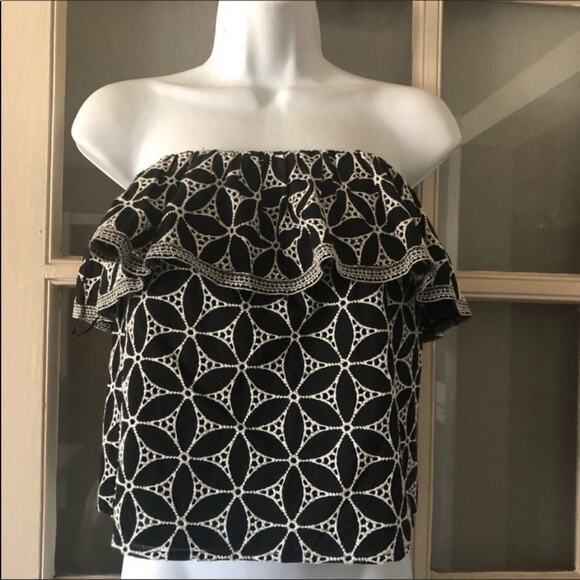 Vivienne Tam Strapless Top - Picture 3 of 7